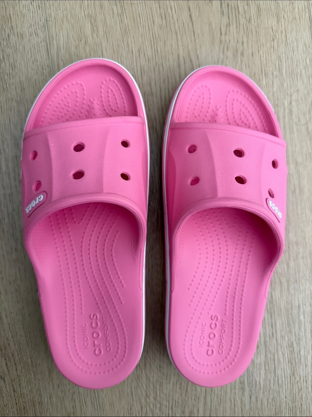 CROCS Pink Classic Slide Sandals